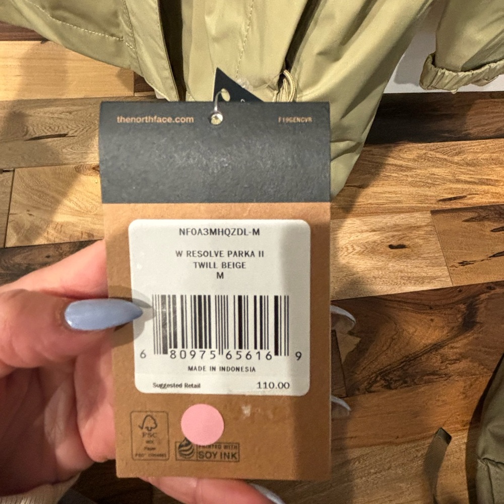 North Face double lined Parka